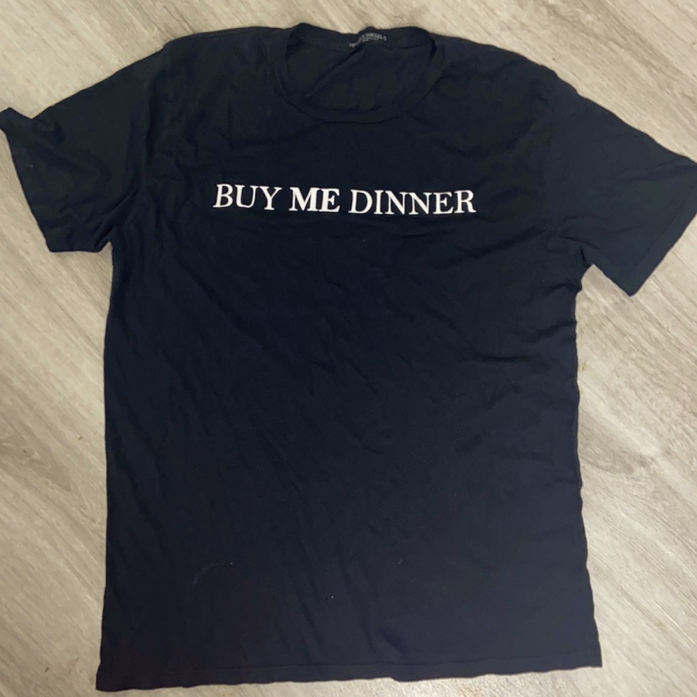 Buy Me Dinner T-Shirt by Project Social T Los Angeles X-Large Never Worn